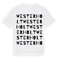 Westerholt ordlek t-shirt