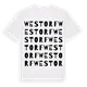Westorf ordlek t-shirt