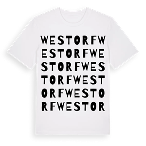 Westorf ordlek t-shirt – ekologisk bomull t-shirt från Pinshirt