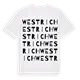 Westrich ordlek t-shirt