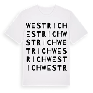 Westrich ordlek t-shirt – ekologisk bomull t-shirt från Pinshirt