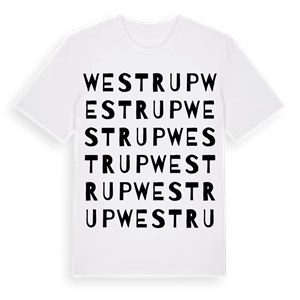 Westrup ordlek t-shirt – ekologisk bomull t-shirt från Pinshirt