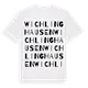 Wichlinghausen ordlek t-shirt