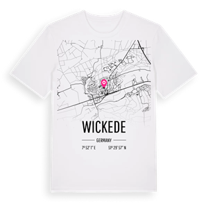Wickede karta t-shirt – ekologisk bomull t-shirt från Pinshirt
