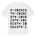 Wiedenest ordlek t-shirt