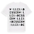 Willebadessen ordlek t-shirt