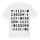 Willebadessen ordlek t-shirt