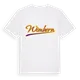 Wimbern baseball t-shirt