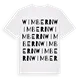 Wimbern ordlek t-shirt