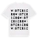 Winterberg ordlek t-shirt