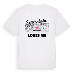 Någon i Wipperfürth älskar mig t-shirt – ekologisk bomull t-shirt från Pinshirt