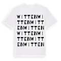 Witten ordlek t-shirt