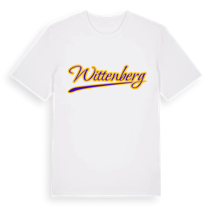 Wittenberg baseball t-shirt – ekologisk bomull t-shirt från Pinshirt
