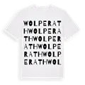 Wolperath ordlek t-shirt