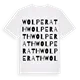 Wolperath ordlek t-shirt