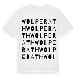 Wolperath ordlek t-shirt – ekologisk bomull t-shirt från Pinshirt