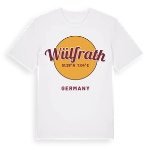 Wülfrath cirkel t-shirt – ekologisk bomull t-shirt från Pinshirt