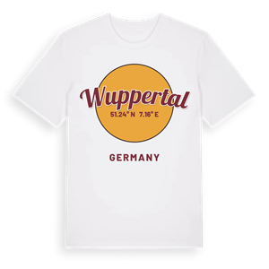 Wuppertal cirkel t-shirt – ekologisk bomull t-shirt från Pinshirt