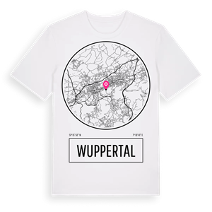 Wuppertal t-shirt – ekologisk bomull t-shirt från Pinshirt