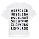 Würselen ordlek t-shirt