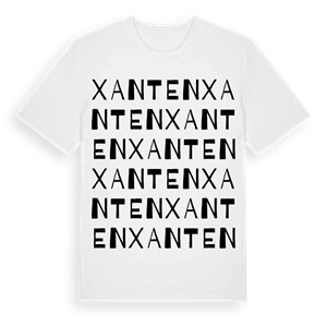 Xanten ordlek t-shirt – ekologisk bomull t-shirt från Pinshirt