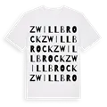 Zwillbrock ordlek t-shirt