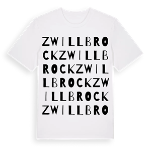 Zwillbrock ordlek t-shirt – ekologisk bomull t-shirt från Pinshirt