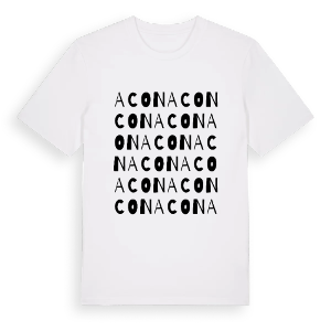 Acon ordlek t-shirt – ekologisk bomull t-shirt från Pinshirt
