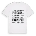 Aplemont ordlek t-shirt