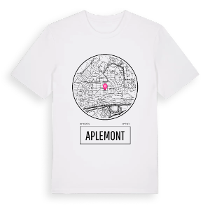 Aplemont t-shirt – ekologisk bomull t-shirt från Pinshirt