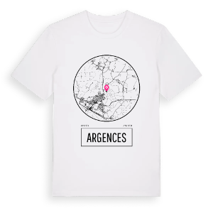 Argences t-shirt – ekologisk bomull t-shirt från Pinshirt