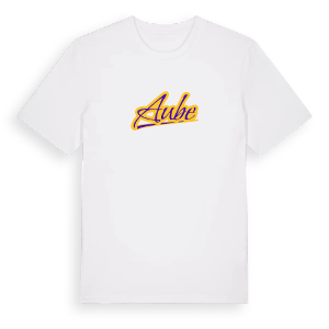 Aube baseball t-shirt – ekologisk bomull t-shirt från Pinshirt