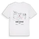Aure sur Mer karta t-shirt