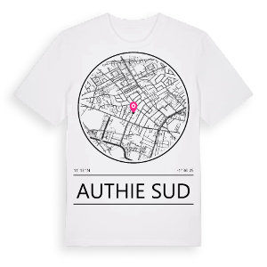 Authie Sud t-shirt – ekologisk bomull t-shirt från Pinshirt