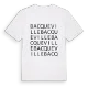 Bacqueville ordlek t-shirt