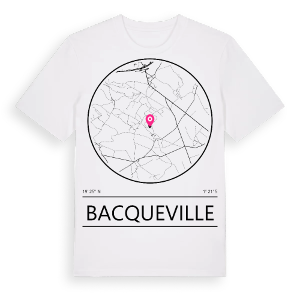 Bacqueville t-shirt – ekologisk bomull t-shirt från Pinshirt