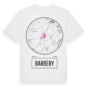 Barbery t-shirt – ekologisk bomull t-shirt från Pinshirt