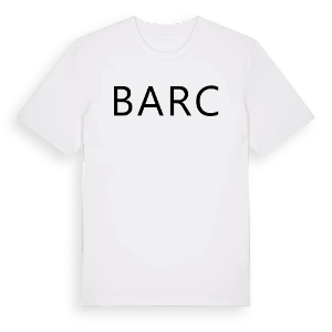 Jag älskar Barc t-shirt stort tryck – ekologisk bomull t-shirt från Pinshirt