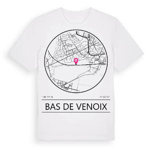 Bas de Venoix t-shirt – ekologisk bomull t-shirt från Pinshirt