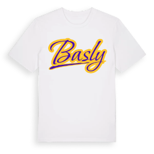 Basly baseball t-shirt – ekologisk bomull t-shirt från Pinshirt