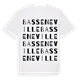 Basseneville ordlek t-shirt