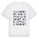 Bazincourt-sur-Epte ordlek t-shirt