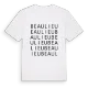 Beaulieu ordlek t-shirt