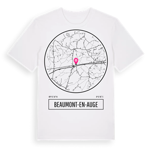 Beaumont-en-Auge t-shirt – ekologisk bomull t-shirt från Pinshirt