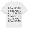 Beaussault ordlek t-shirt