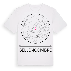 Bellencombre t-shirt – ekologisk bomull t-shirt från Pinshirt