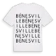 Bénesville ordlek t-shirt