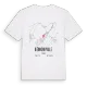 Bénouville karta t-shirt