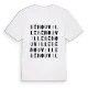 Bénouville ordlek t-shirt