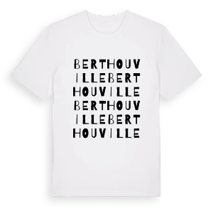 Berthouville ordlek t-shirt – ekologisk bomull t-shirt från Pinshirt